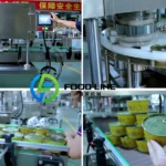 foodmax high speed automatic can sealer machine for food cans