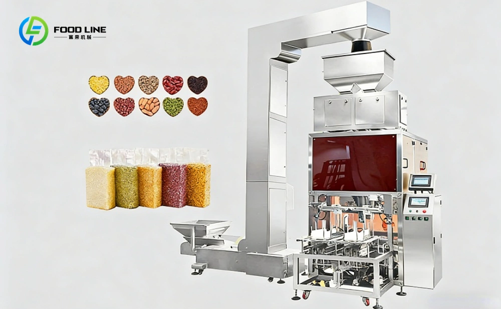 fully automatic vacuum packing machine for granule
