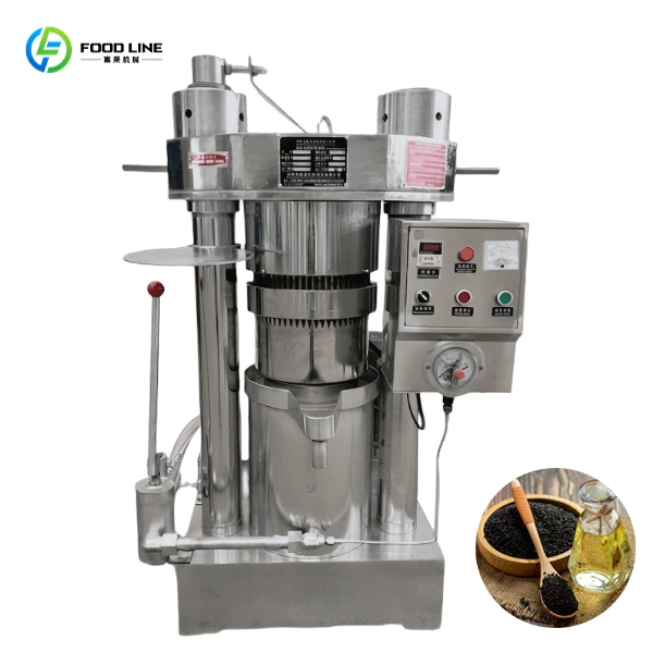 hydraulic oil extraction machine for sesame oil press