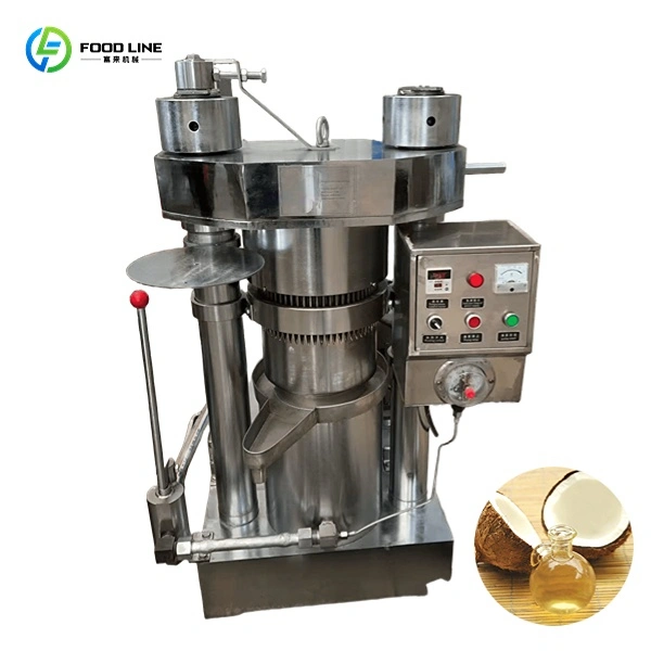 hydraulic oil press machine for coconut oil press