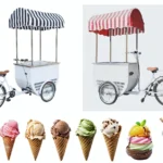 Outdoor Mobile Ice Cream Tricycle For Sale With Freezer mobile ice cream tricycle for sale with freezer