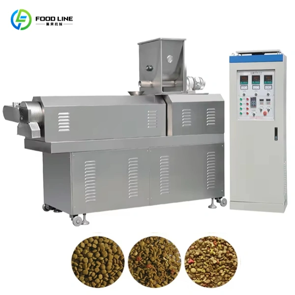 twin screw extruder machine for pet food