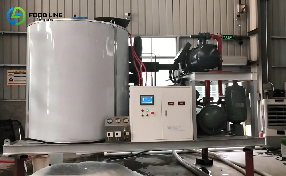10 tons industrial flake ice making machine