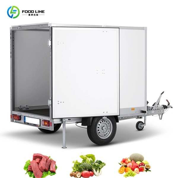customizable mobile cold room trailer for sale