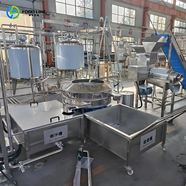 concentration fruit juice processing equipment