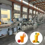fully automatic juice production line