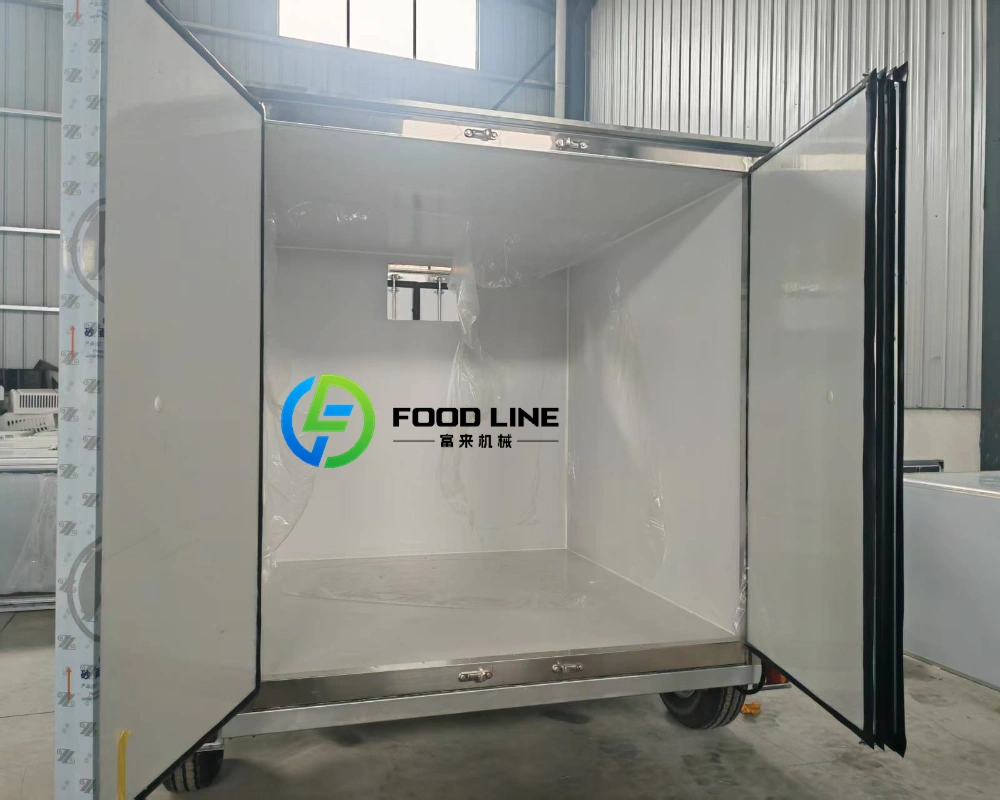 high quality insulated trailer for cold storage