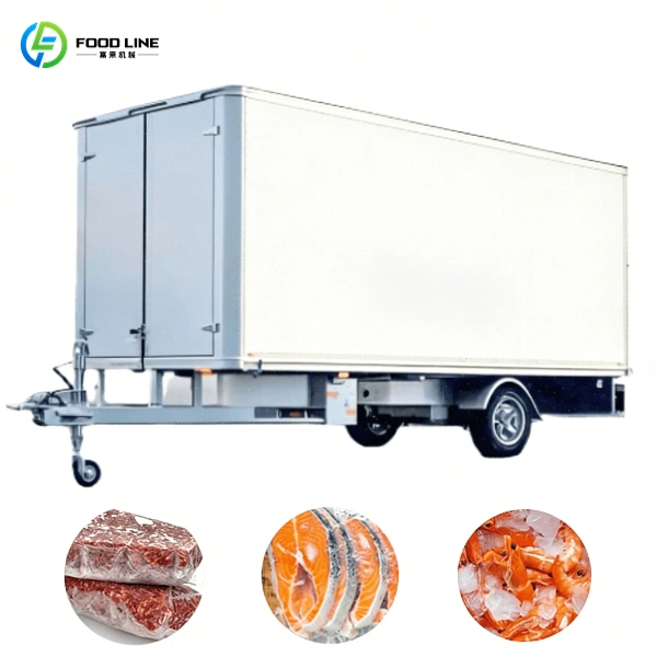 mobile 20ft cold storage tailer for sale