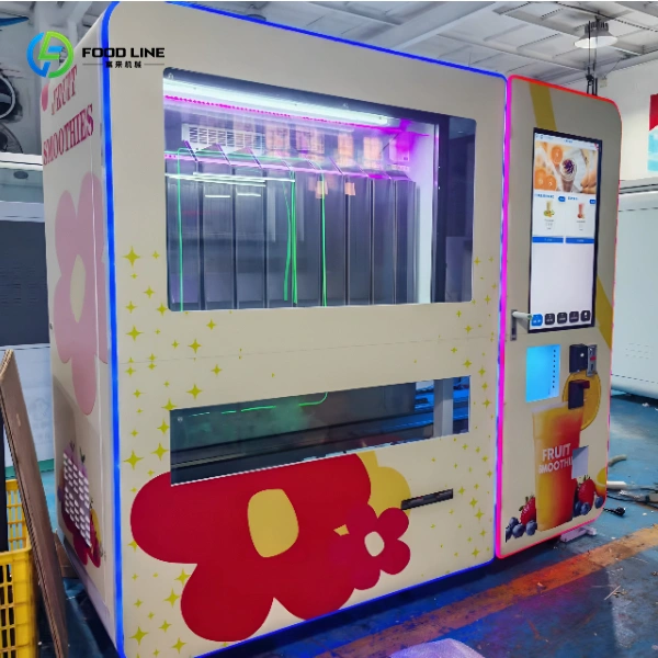 self-service frozen drink machine