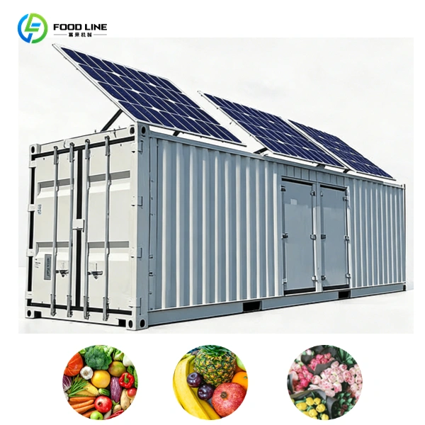 solar powered cold storage container cold room