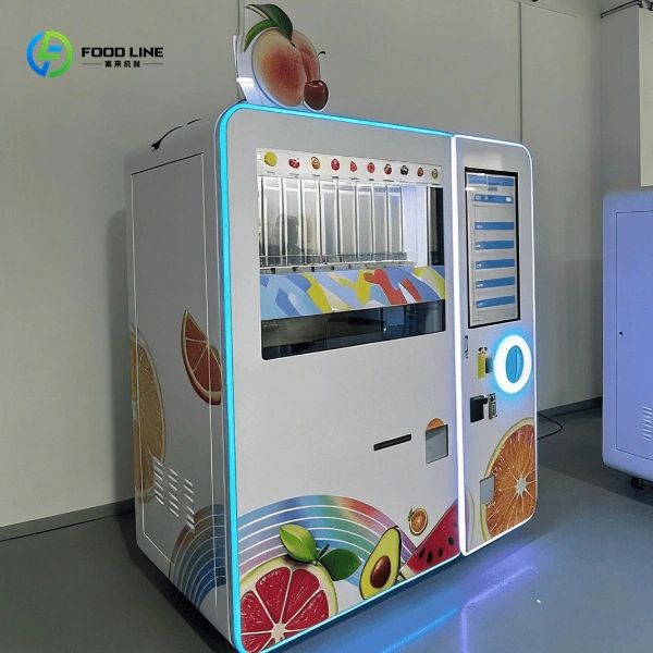 touch screen slush smoothie machine