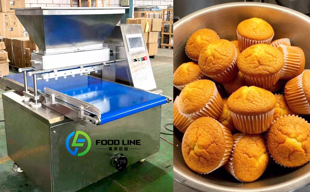 batter depositor machine for cupcake making