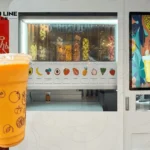 custom fruit smoothie making vending machine