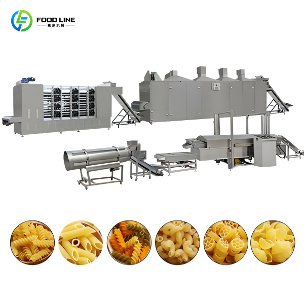 foodmax machines fusilli macaroni pasta processing line