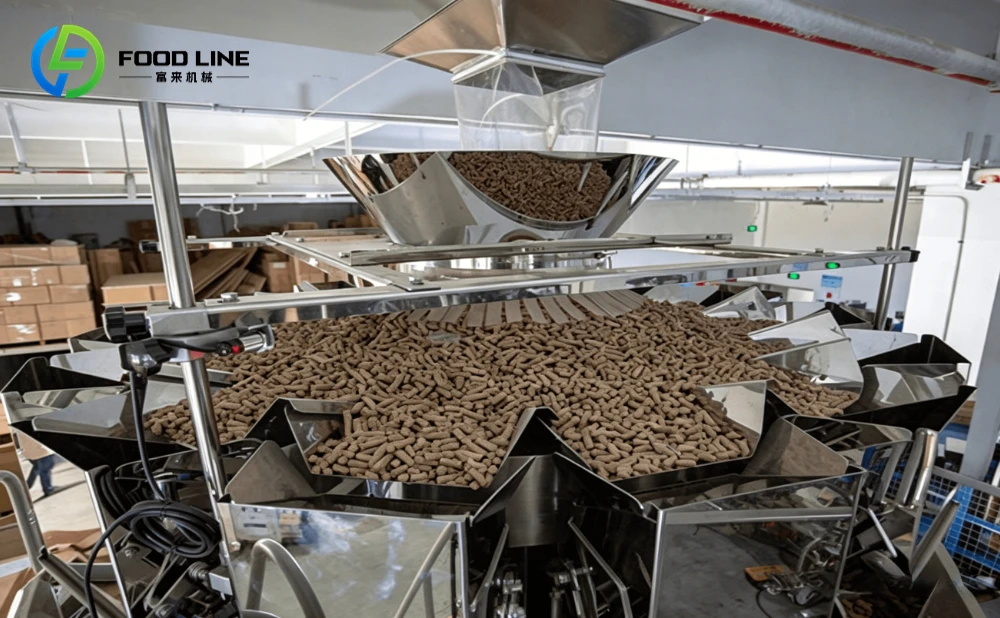 granule packing machine for pet food