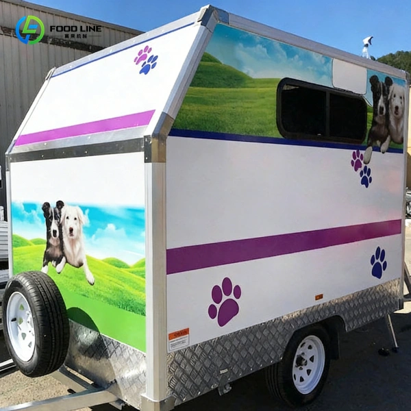 mobile dog wash station
