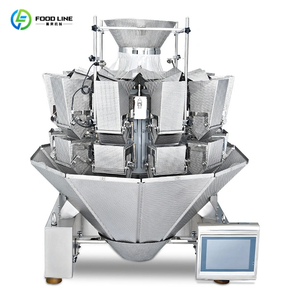 multihead weigher with PLC control