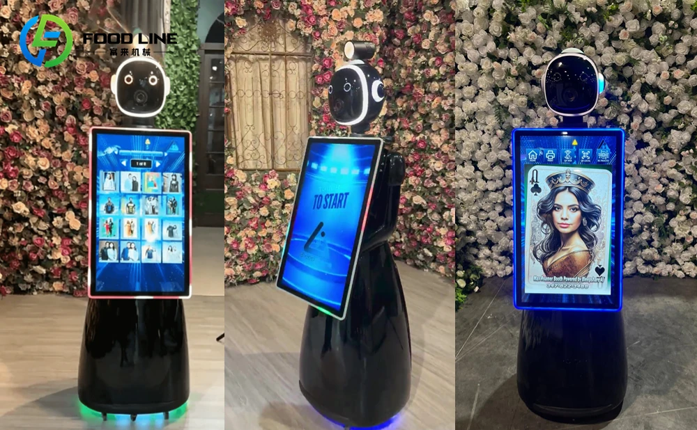 photo booth robot for wedding events