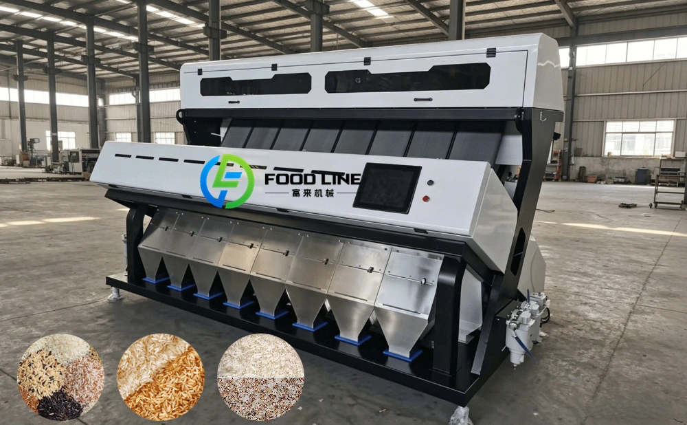 rice grain color sorter machine for sale