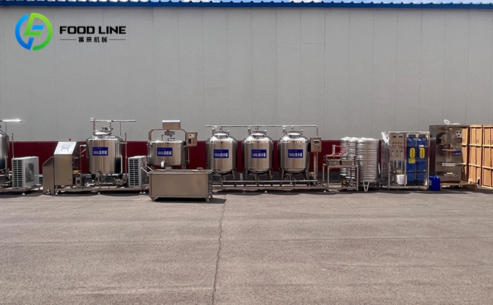 small-scale milk to butter processing plant