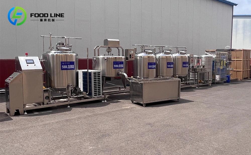 small scale butter production line