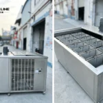 1 Ton Block Ice Machine Supplied to Mexico Wholesale Ice Business 1 ton block ice machine factory