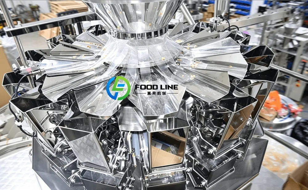 14 head multi head weigher machine for packing