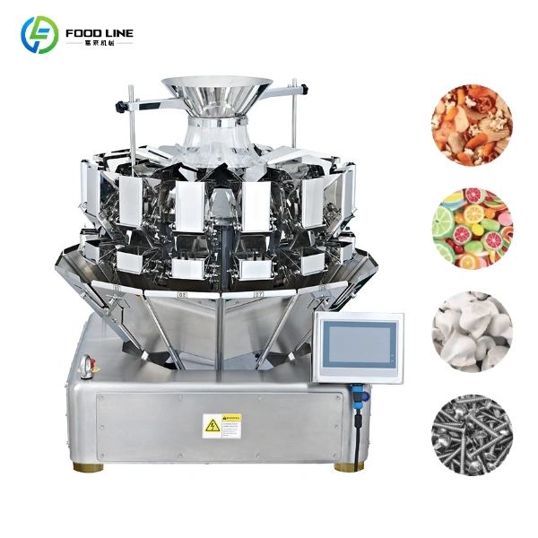 14 head multihead weigher with PLC computer