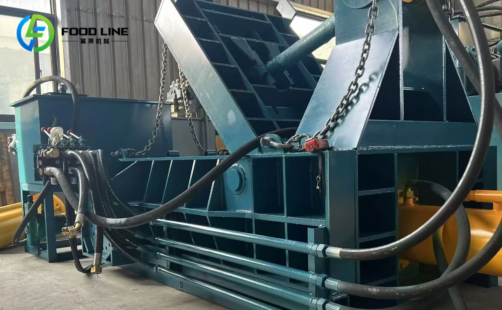 160t metal scrap baling machine