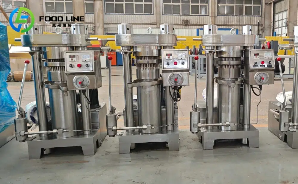 3 set cold press oil extractor units