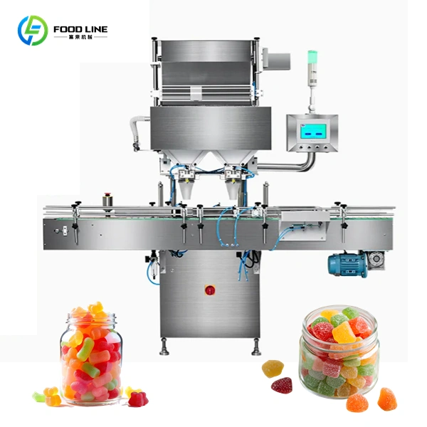 gummy counting machine for bottling