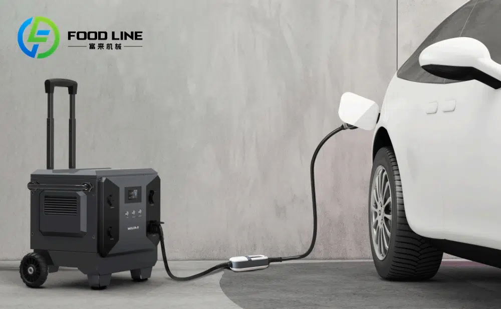 LiFePO4 portable power station for car charging