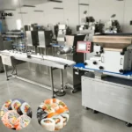 70–100 Pcs/Min Industrial Sushi Production Line for Bulk Sushi Making sushi making production line