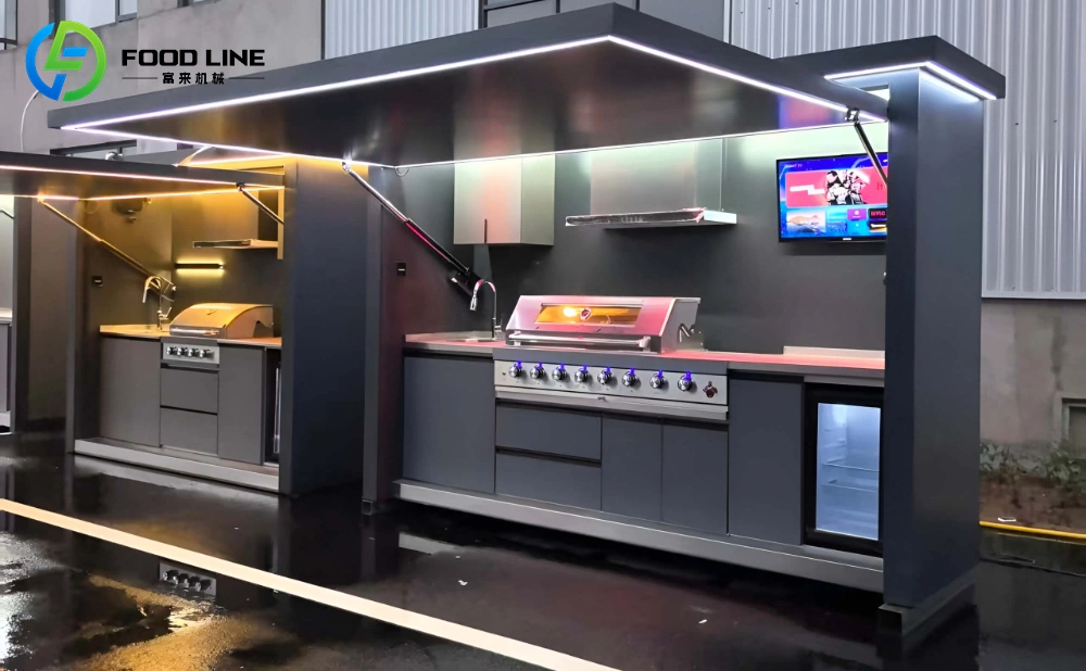 wholesale outdoor kitchen pods factory