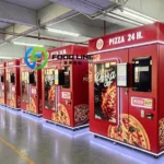 12 Sets of 24 Hour Pizza Vending Machines Deployed in Mexico 24 hour pizza vending machine factory manufacturing