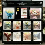 24 hourt flower bouquet vending machine