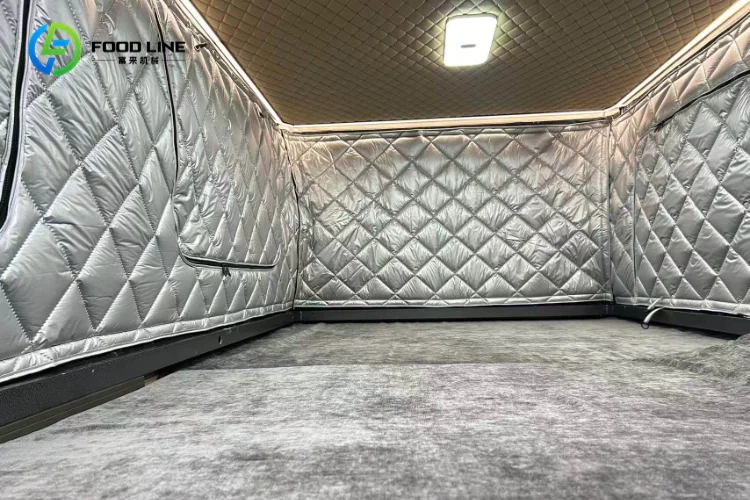Insulated camper interior