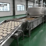 Automatic Donut Line Exported to Peru for Bakery Production automatic donut line factory layout