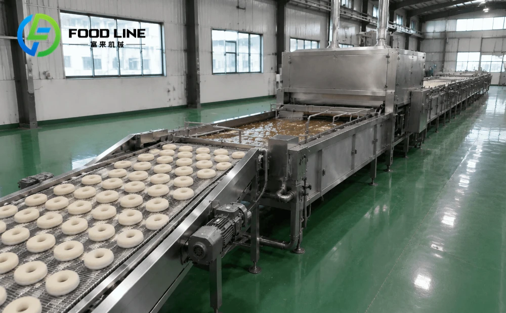 automatic donut line factory layout