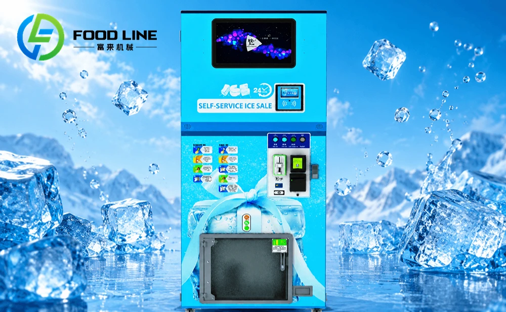 commercial ice vending machine