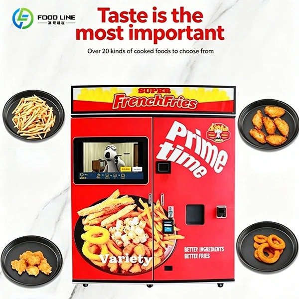 fried snacks vending machine for sale