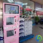 helmet sanitizer machine at the motorcycle rental chain