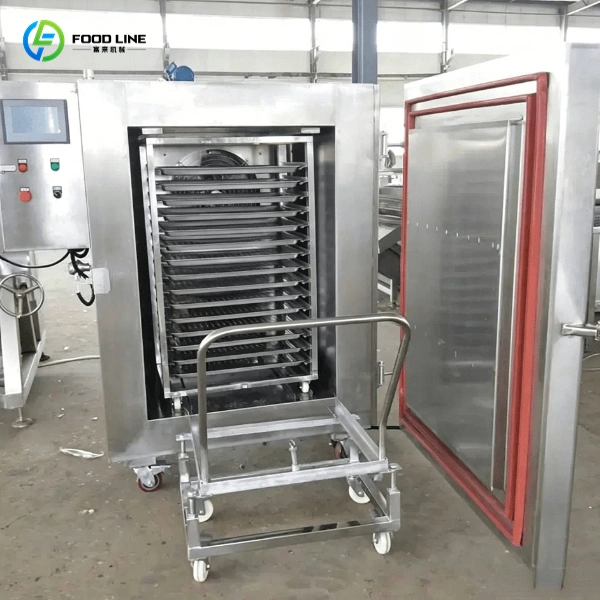 industrial blast chiller LN2 cabinet freezer