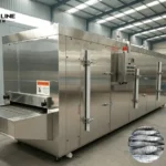 industrial tunnel blast freezer for seafood vegetables freezing