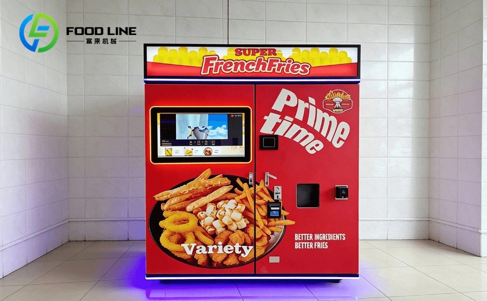 profitable french fries vending machine for sale
