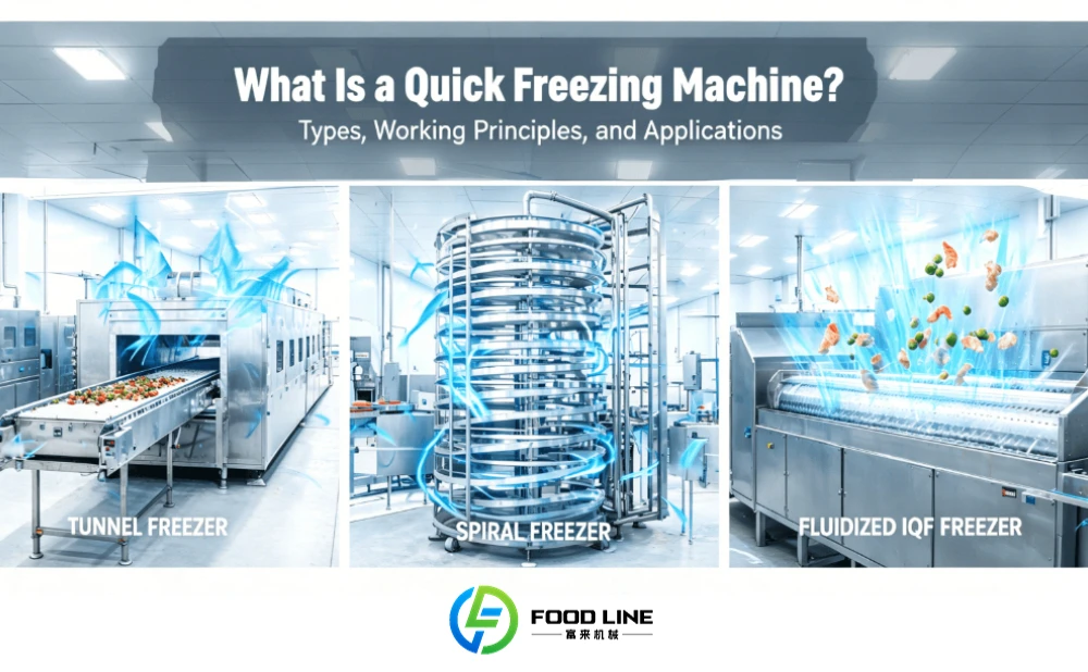 quick freezing machine types