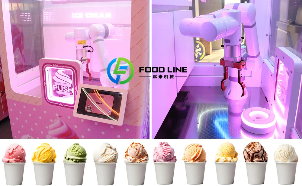 robotic ice cream machine