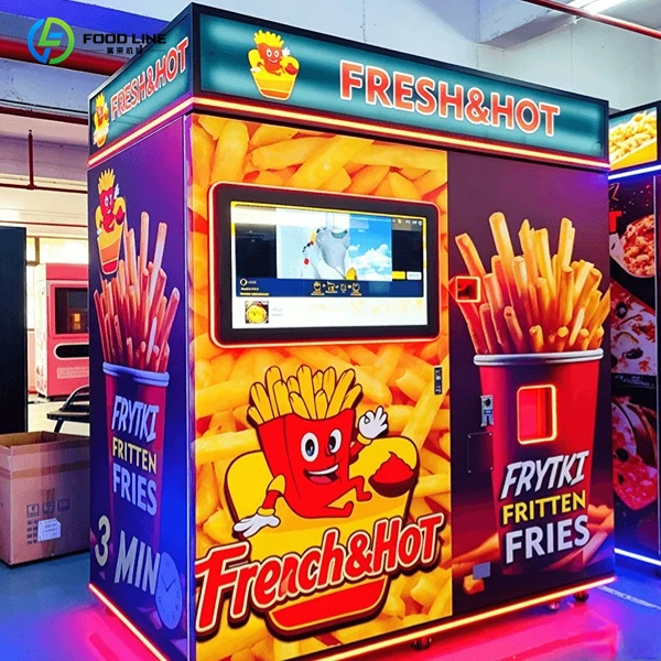 self service fries vending machine