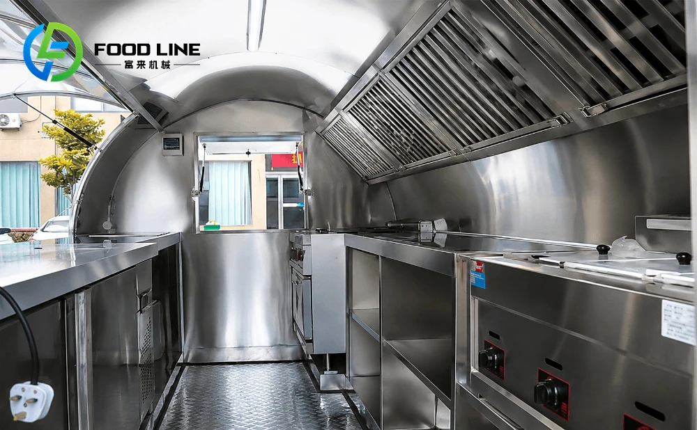 stainless steel inside layout