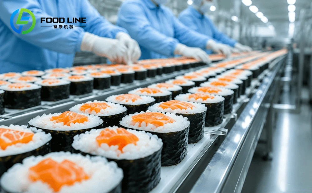what is a sushi production line